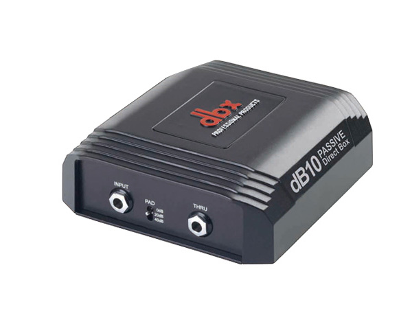 DBX ディービーエックス dB10 ダイレクトボックス ◆ パッシブタイプ