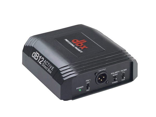DBX ディービーエックス dB12 ダイレクトボックス ◆ アクティブ型