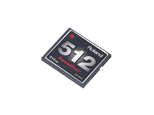 Roland ( ローランド ) CF-512 ◆ コンパクトフラッシュ・メモリーカード（512Mバイト）