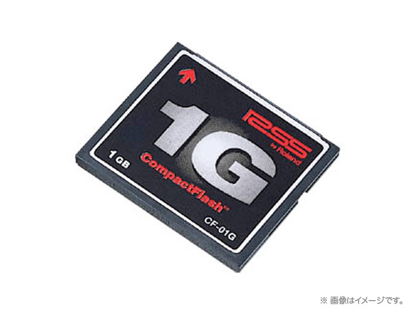 Roland ( ローランド ) CF-01G ◆ コンパクトフラッシュ・メモリーカード（1Gバイト）