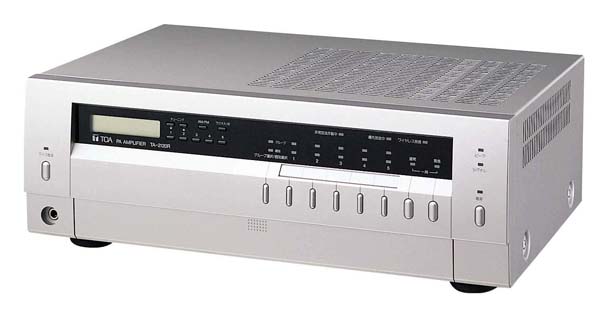 TOA ティーオーエー TA-2120R ◆ 卓上型アンプ( パワーアンプ ) 120W 5局 ラジオ付