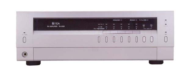 TOA ティーオーエー TA-2120 ◆ 卓上型アンプ( パワーアンプ ) 120W 5局
