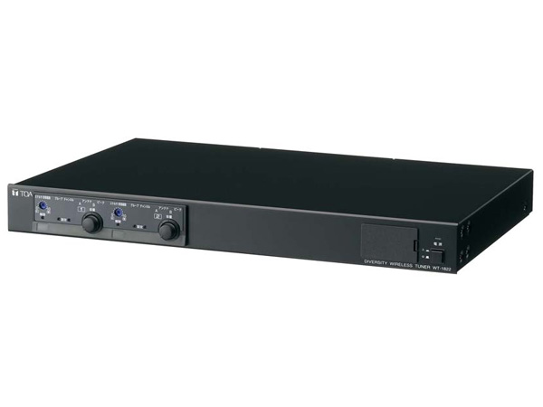 TOA ( ティーオーエー ) WT-1822 ◇ 800MHz ダイバシティワイヤレスチューナー ( WTU-1830 x1台内蔵 ) 送料無料!  | ワタナベ楽器店 ONLINE SHOP