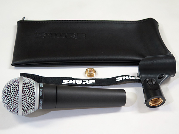 SHURE ( シュア ) SM58-LCE ダイナミックマイク カーディオイド 送料無料! | ワタナベ楽器店 ONLINE SHOP