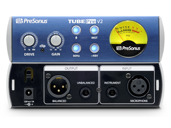 PreSonus ( プリソナス ) TubePre V2 マイクプリアンプ