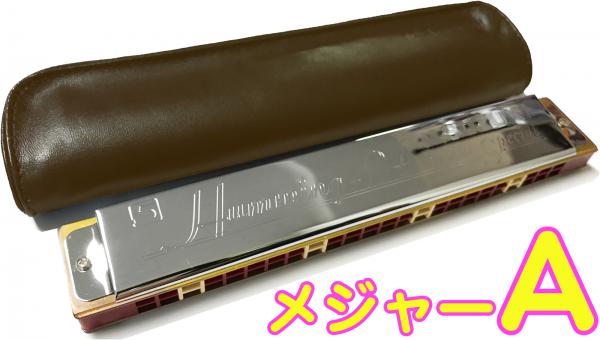 SUZUKI スズキ Humming-24 A調 24穴 複音ハーモニカ 高級スズキ ハミング 樹脂ボディ 楽器 長調 A major Tremolo harmonica Humming 24