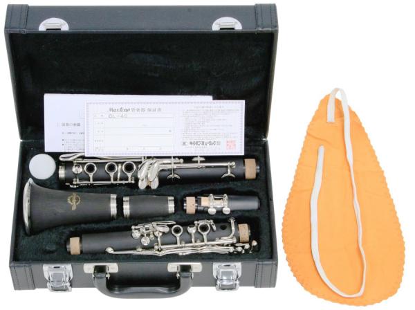 ジャンク品】Maxtone マックストーン 楽器 クラリネット ケース