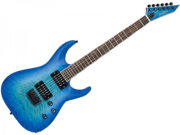 Grass Roots ( グラスルーツ ) G-HR-55FX（See Thru Blue Sunburst Satin ）【 エレキギター  】