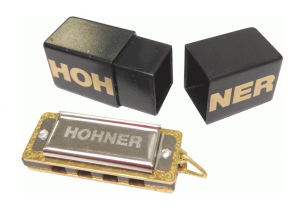 HOHNER ( ホーナー ) リトルレディ 39/8 ブルースハープ型 ペンダントトップ 4穴 ミニハープ ハーモニカ ケース付き ブルースハーモニカ アクセサリー　北海道 沖縄 離島不可