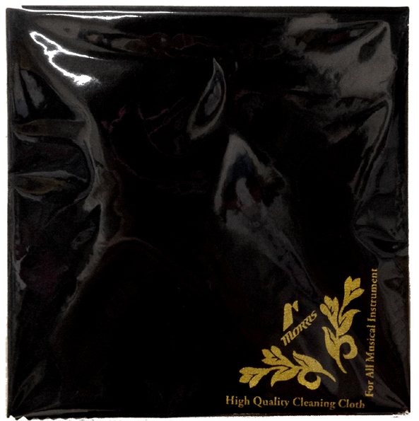 Morris モーリス マイクロファイバークロス ブラック ポリシングクロス インスツルメント 管楽器 お手入れ  INSTRUMENT CLOTH 　北海道 沖縄 離島不可