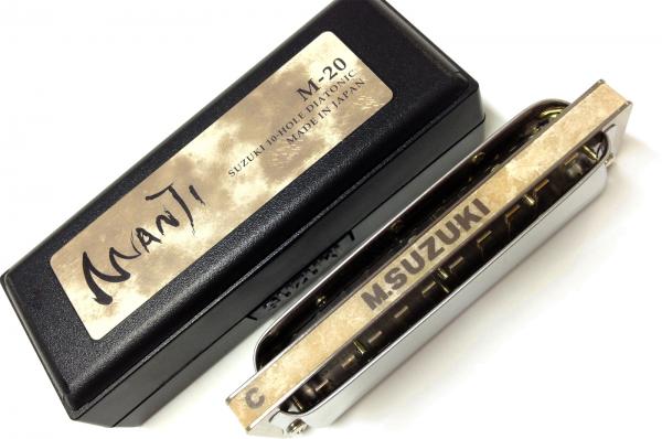 Suzuki M20 Manji 10-Hole Harmonica HIGH G/鍵盤楽器 - 管楽器、吹奏楽器