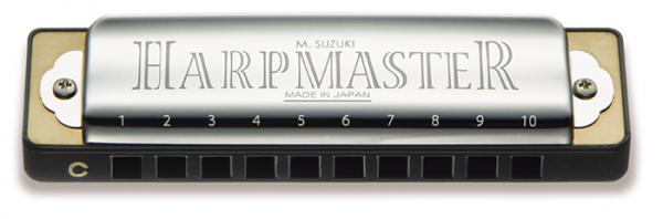 SUZUKI ( スズキ ) MR-200 B♭ HARP MASTER 10穴 ハーモニカ ハープマスター ブルースハープ テンホールズ blues harmonica メジャー Bb フラット