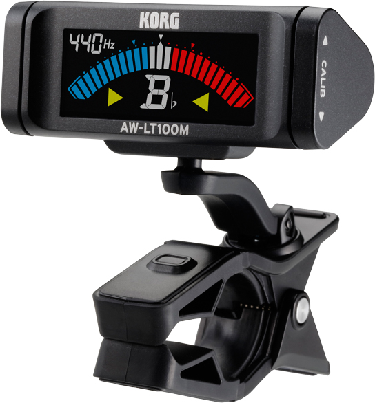 KORG ( コルグ ) AW-LT100M クロマチックチューナー クリップタイプ 管楽器 音合わせ チューナー CLIP-ON CHROMATIC TUNER 吹奏楽 オーケストラ　北海道 沖縄 離島不可