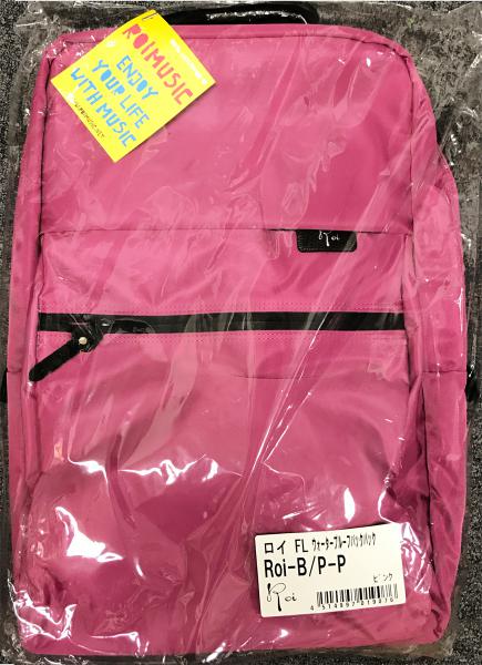 Roi ロイ Roi-B/P-P　ピンク フルート クラリネット リュック ケース 防水ファスナー ウォータープルーフ バックパック ケースカバー pink 　北海道 沖縄 離島不可