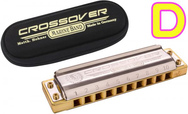 HOHNER ( ホーナー ) マリンバンドクロスオーバー D調 2009/20 10穴 Marine Band Crossover Blues Harmonica 竹製ボディ　北海道 沖縄 離島不可