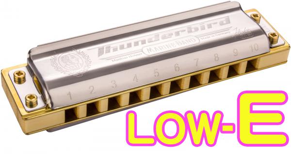 HOHNER ( ホーナー ) Low-E　Marine Band Thunderbird ブルースハーモニカ 10穴 マリンバンド サンダーバード ハーモニカ ローチューニング Lo-E LE　北海道 沖縄 離島不可