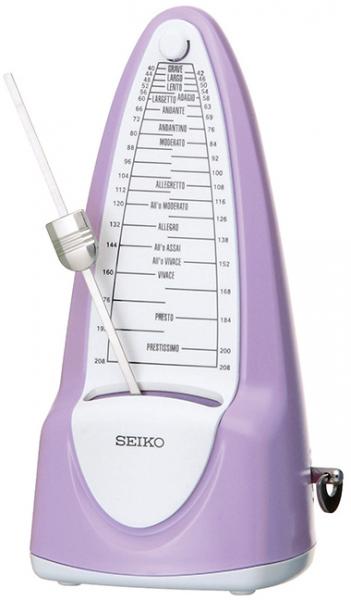SEIKO セイコー SPM320 ラベンダー パープル LV 振り子式 メトロノーム スタンダード おもり 据置き式 紫色 SPM-320 metronome