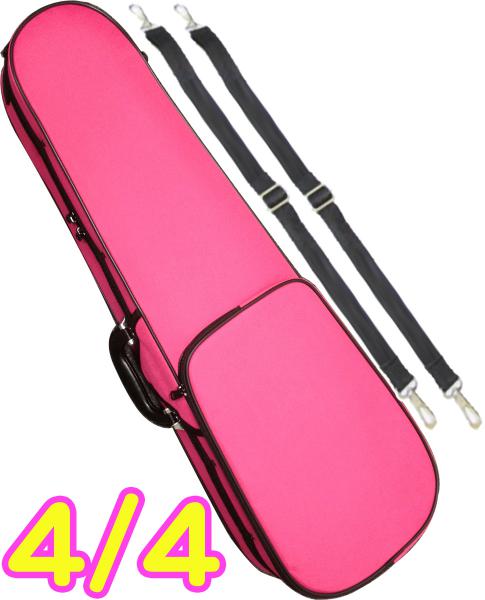 CarloGiordano カルロジョルダーノ TRC-100C ピンク DPK 4/4 バイオリンケース リュックタイプ セミハードケース 4分の4 ケース violin case pink　北海道 沖縄 離島不可