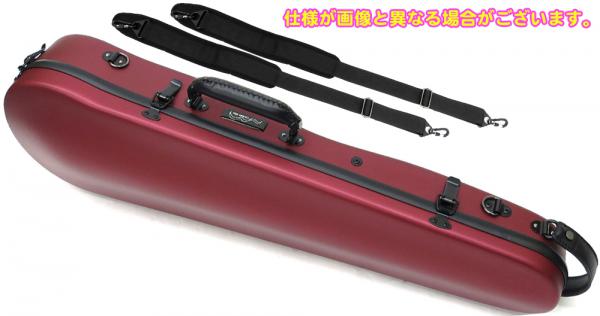 Carbon Mac カーボンマック CFV-2S S-WRD  サテン ワインレッド バイオリン ケース リュック 4/4 3/4 ハードケース violin cases red　北海道 沖縄 離島 同梱 代引き不可