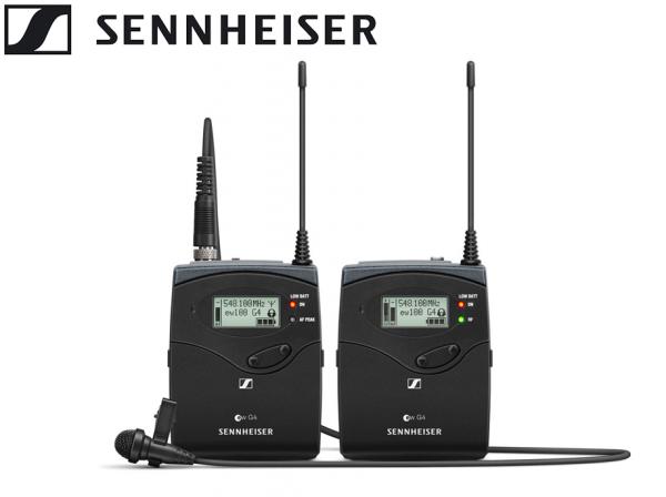 SENNHEISER ( ゼンハイザー ) EW 112P G4-JB ◆  ポータブル ラベリアマイクセット 無指向性タイピンマイク