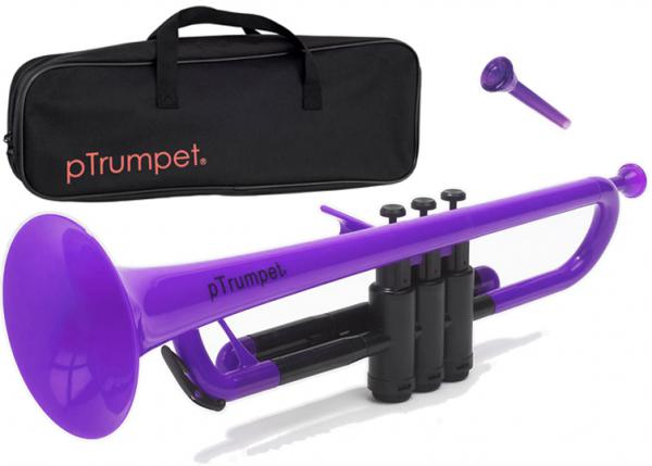 PINSTRUMENTS PTRUMPET1P パープル pTrumpet プラスチック トランペット 管楽器 Pトランペット 本体  trumpet purple　北海道 沖縄 離島不可