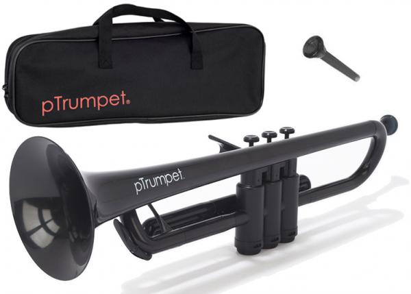 PINSTRUMENTS PTRUMPET1BLK ブラック pTrumpet プラスチック トランペット B♭ 管楽器 Pトランペット 本体  trumpet black　北海道 沖縄 離島不可