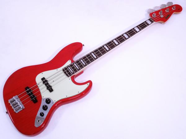Sonic JB-360 Ash / Rosewood Fingerboard (See-through Red)