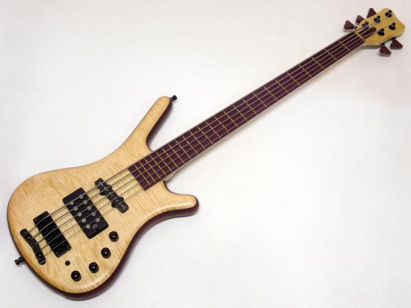 Warwick ( ワーウィック ) Custom Shop Corvette FNA Jazzman 5st / Natural Transparent Satin 【カスタムショップ製 WO】