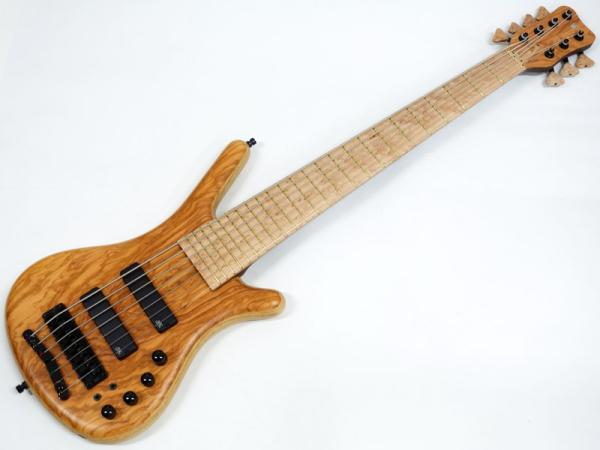 Warwick ワーウィック Custom Shop Corvette $$ 7st Olive Top / Natural Transparent Satin / Birds Eye Maple Fingerboard 【OUTLET】