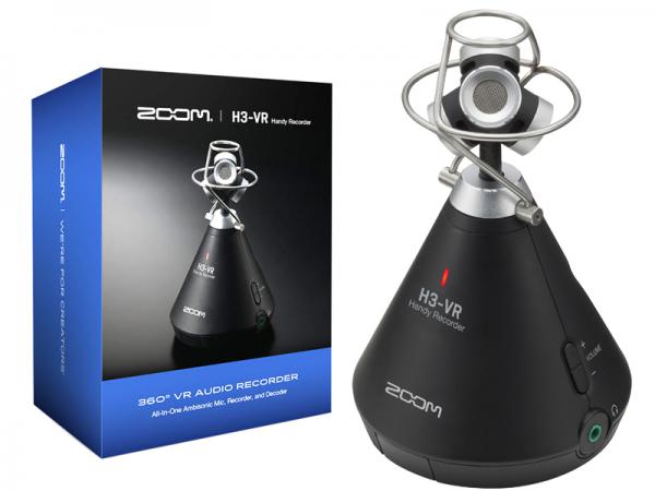 ZOOM ( ズーム ) H3-VR 360度 VR ハンディーレコーダー