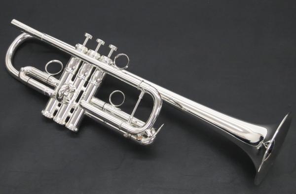 Brasspire Unicorn ( ブラスパイア ユニコーン  ) BPTRC-1000S アウトレット C管 トランペット 銀メッキ Cトランペット C Trumpet 125mm レッドブラス　北海道 沖縄 離島 代引き不可