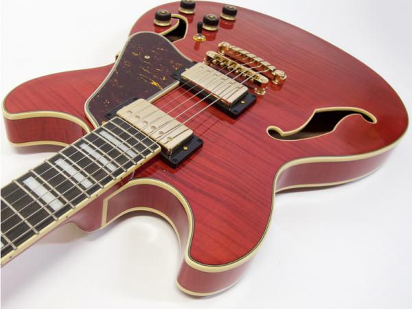 BUNNY セミアコースティックギター エレキギター 赤 楽天市場】Ibanez アイバニーズ AS93FM TCD セミアコ エレキ