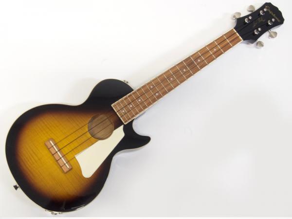 Epiphone ( エピフォン ) Les Paul Ukulele Tenor Vintage Sunburst   レスポール テナー・ウクレレ  by ギブソン