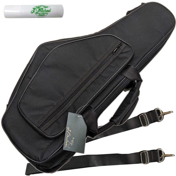 J Michael Jマイケル ALB-302 アルトサックス ケース リュックタイプ ソフトケース 管楽器 カバー セットB　以下対応不可 北海道 沖縄 離島 代引き 同梱