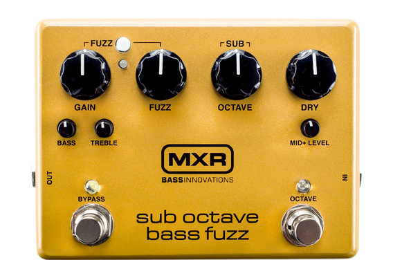 MXR ( エムエックスアール ) M287 Sub Octave Bass Fuzz 【ベース用 オークターバー・ファズ 】