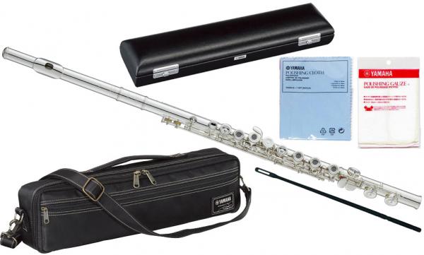 YAMAHA ( ヤマハ ) YFL-577 オフセットリングキイ フルート フィネス C管 頭部管 銀製 Eメカニズム 日本製 Finesse flute　北海道 沖縄 離島不可