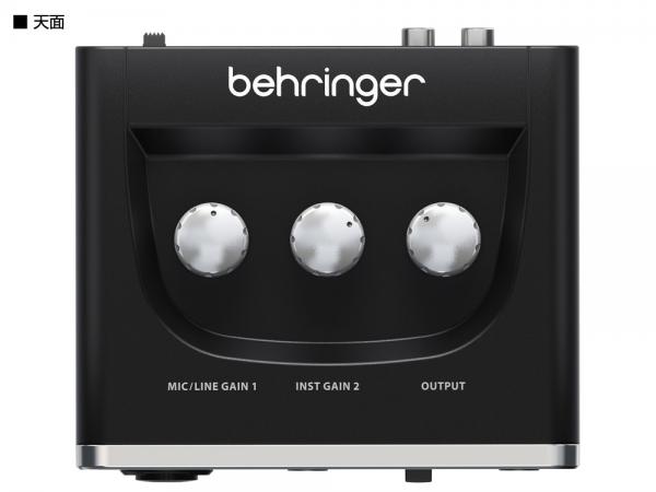 BEHRINGER ( ベリンガー ) UM2 U-PHORIA 2 in x 2out USBオーディオインターフェース  XENYXマイクプリ1ch搭載 | ワタナベ楽器店 ONLINE SHOP