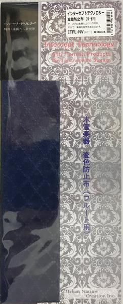  ITFL-NV ネイビー インターセプトテクノロジー 変色防止布 銀製品 銀メッキ フルート用 1枚 Intercept Technology flute 防錆布　北海道 沖縄 離島不可