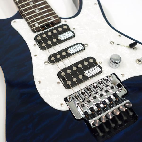 SCHECTER シェクター SD-2-24 ギター ブルー SCHECTER シェクター SD-2-24-AL / See-Thru Blue / Rosewood