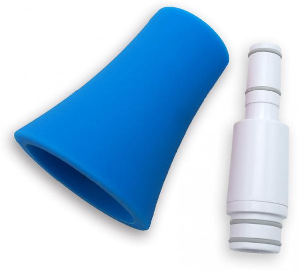 NUVO ヌーボ ストレートキット ブルー Straighten Your jSAX Kit blue ストレートベル + ストレートネック N510 N520 専用 大人用 Jサックス用 ベル