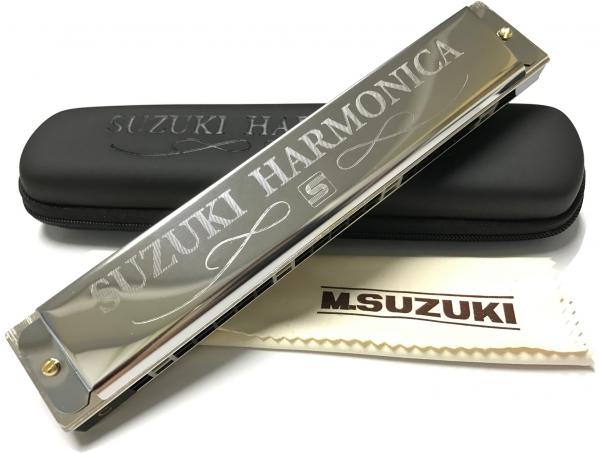SUZUKI ( スズキ ) SU-21SP-N C♯ スペシャル 複音ハーモニカ 21穴 入門用 トレモロ ハーモニカ Tremolo harmonica SU21SP-N 楽器 ハープ