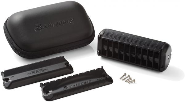 SUZUKI スズキ SNB-20CVS 忍 SHINOBIX ユーザーズセット シノビクス ハーモニカ用 サイレンサー 10穴 テンホールズ ブルースハーモニカ用 消音器 harmonica mute