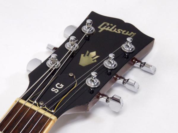 Gibson SG USA 2002年製 Pre Owned 2002 Gibson Crescent Moon SG Special Faded Cherry With