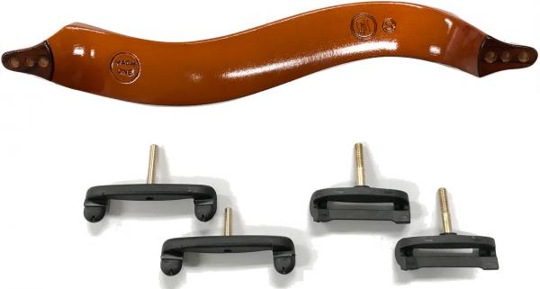 MACH ONE ( マッハワン ) バイオリン用 肩当て メイプル素材 スタンダード 4/4サイズ 3/4サイズ Violin shoulder rest Maple 4分の4 4分の3 バイオリン肩当て