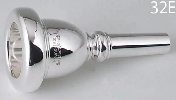 B.TilZ ( ティルツ ) 32E チューバ マウスピース バコ 銀メッキ 92 BAKO SP Tuba mouthpiece　北海道 沖縄 離島不可