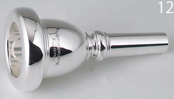 B.TilZ ( ティルツ ) 12 チューバ マウスピース バコ 銀メッキ 92 BAKO SP Tuba mouthpiece　北海道 沖縄 離島不可