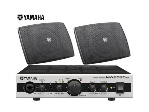 YAMAHA ( ヤマハ ) VXS3F ブラック (1ペア) 天井吊り下げ/壁面取付 LOWセット（MA2030a）