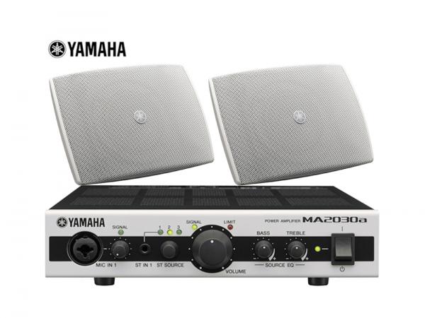 YAMAHA ( ヤマハ ) VXS3FW ホワイト (1ペア) 天井吊り下げ/壁面取付 LOWセット（MA2030a）