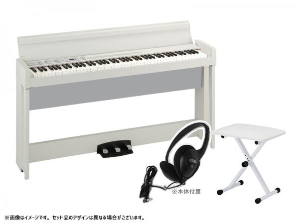 KORG コルグ 電子ピアノ デジタルピアノ C1 Air-WH キーボードベンチセット ホワイト