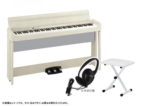 KORG コルグ 電子ピアノ デジタルピアノ C1 Air-WA キーボードベンチセット ホワイト アッシュ 　